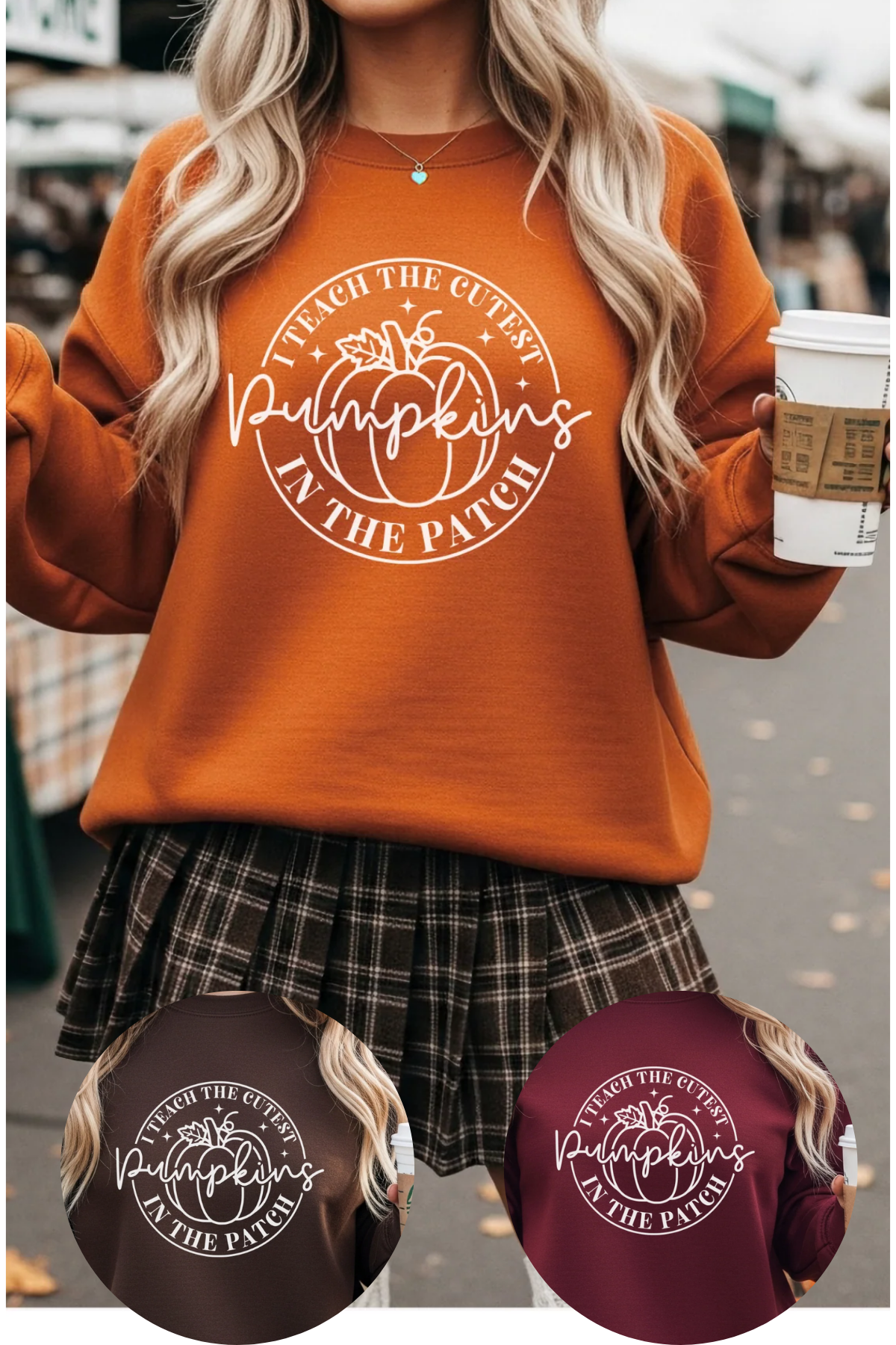 Teaching Pumpkin Cuties Sweatshirt