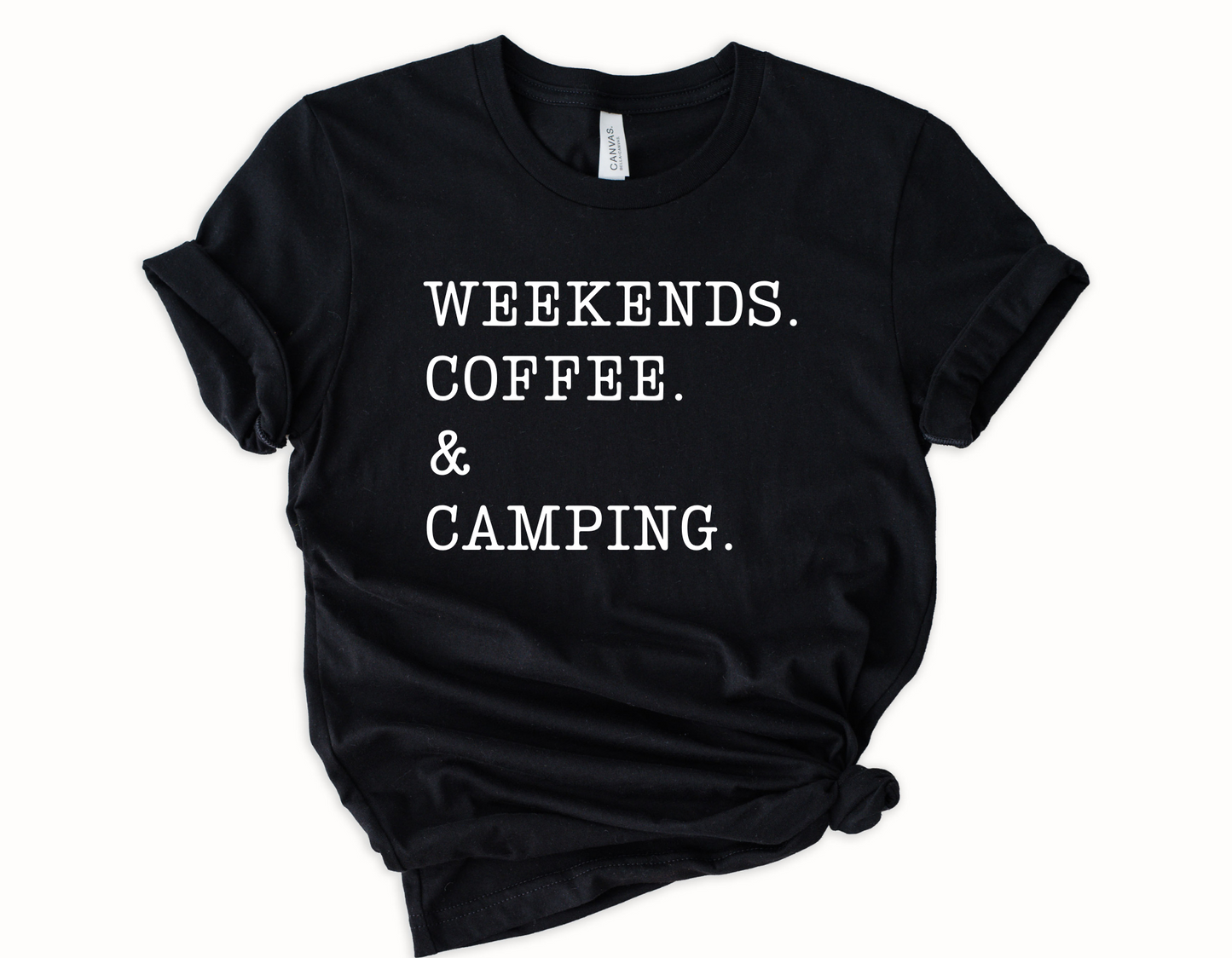Coffee & Camping Graphic Tee