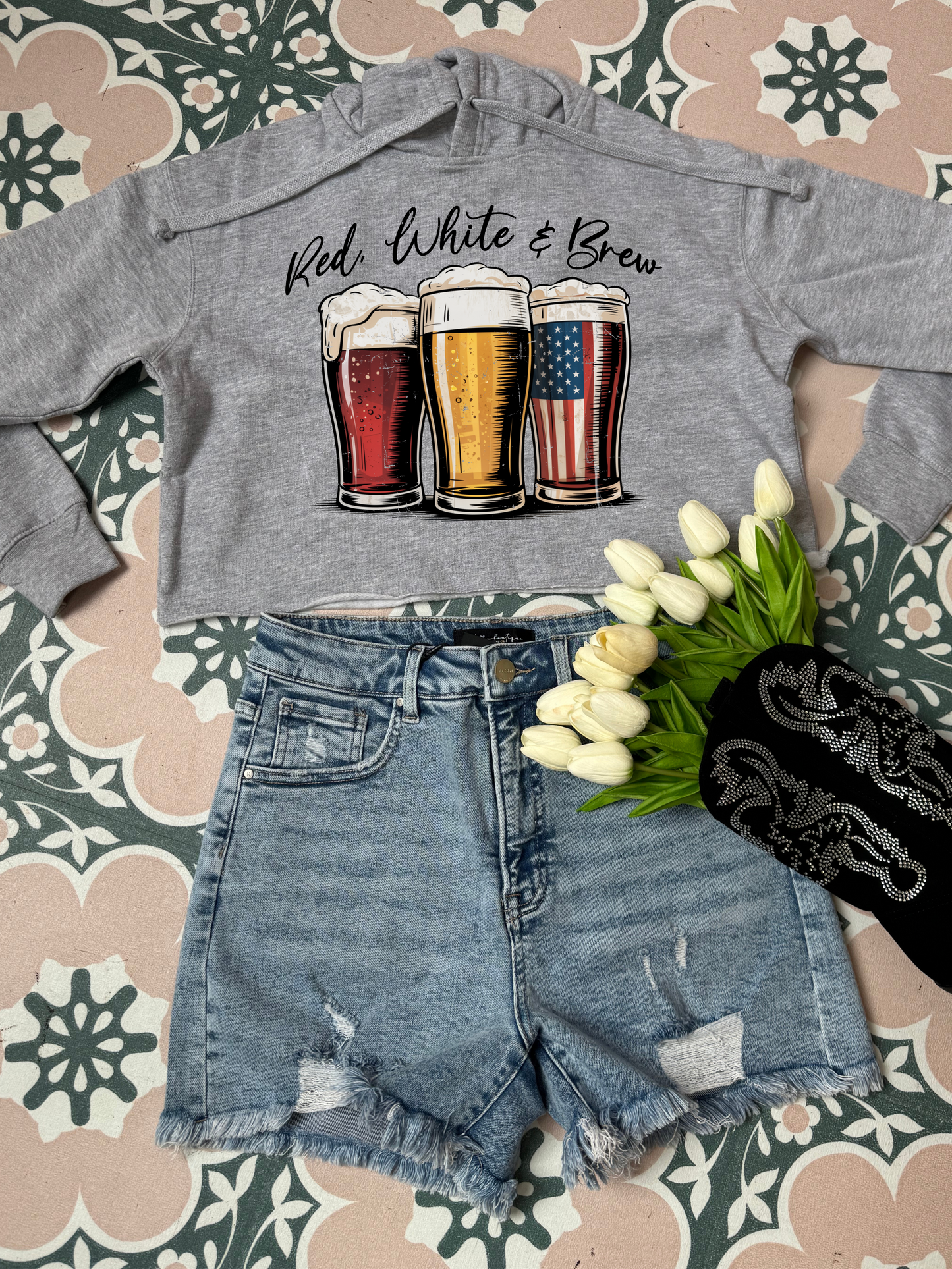 Red White And Brew Graphic