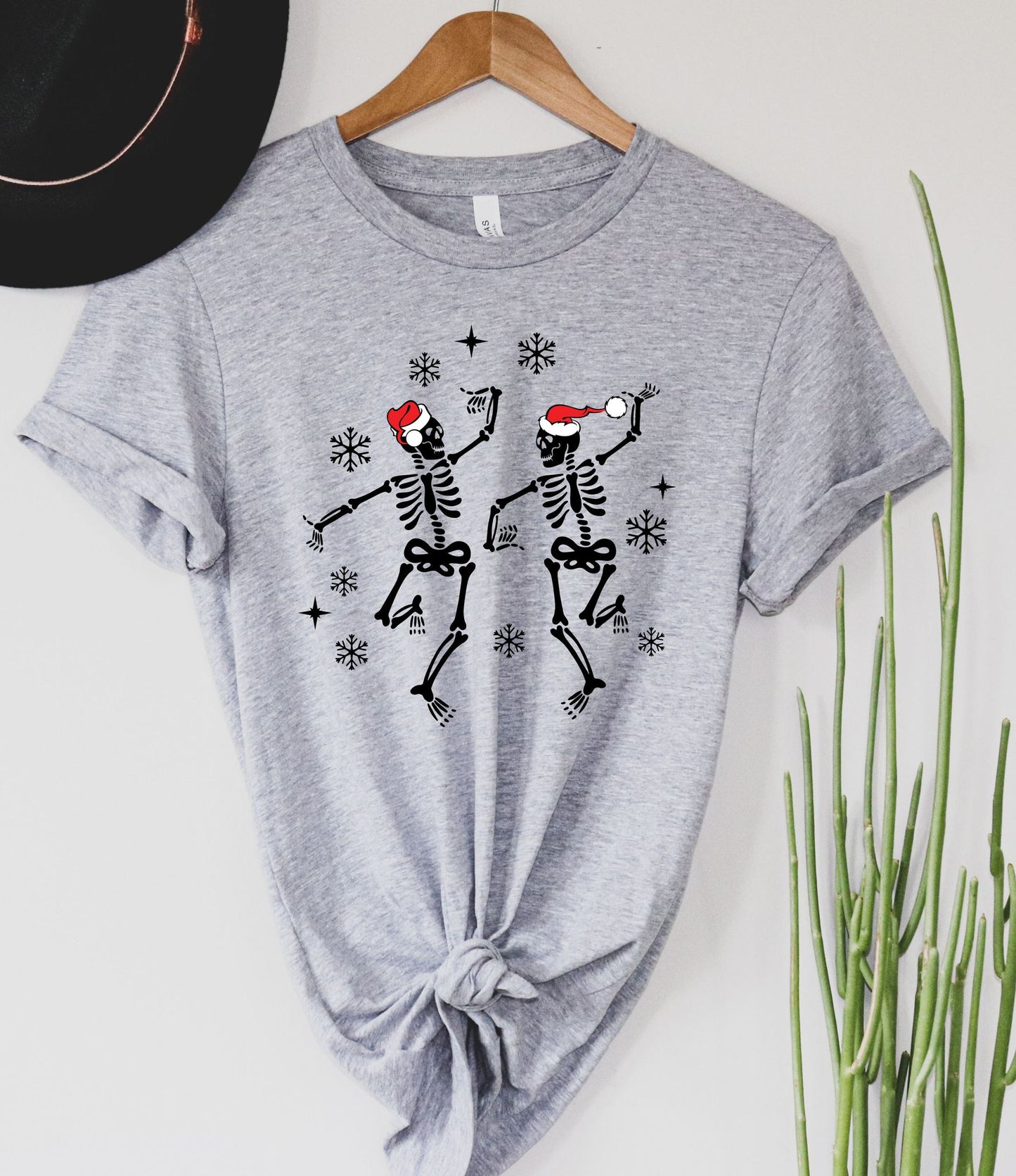 Christmas Skeletons Graphic Tee