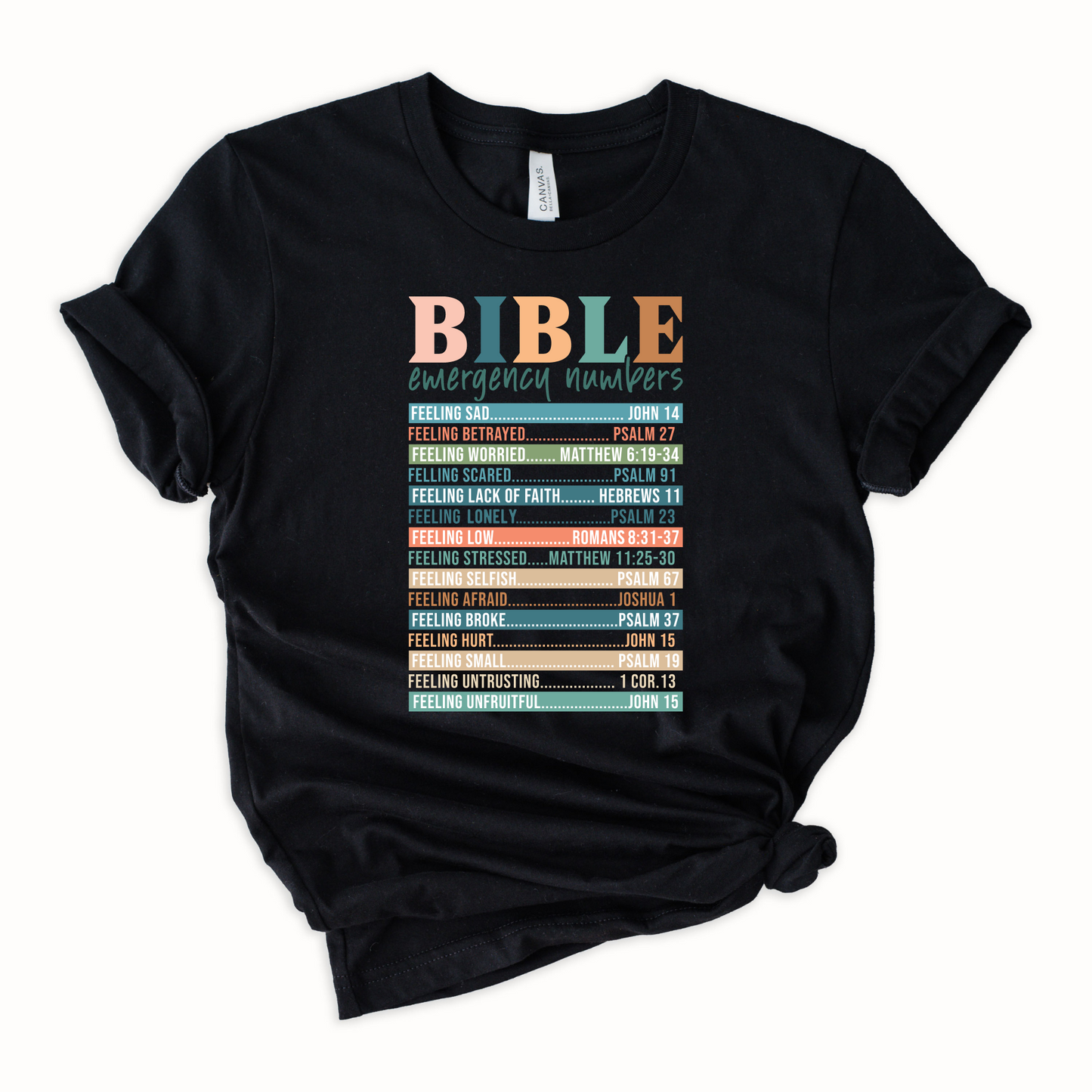 Bible Emergency Graphic Tee