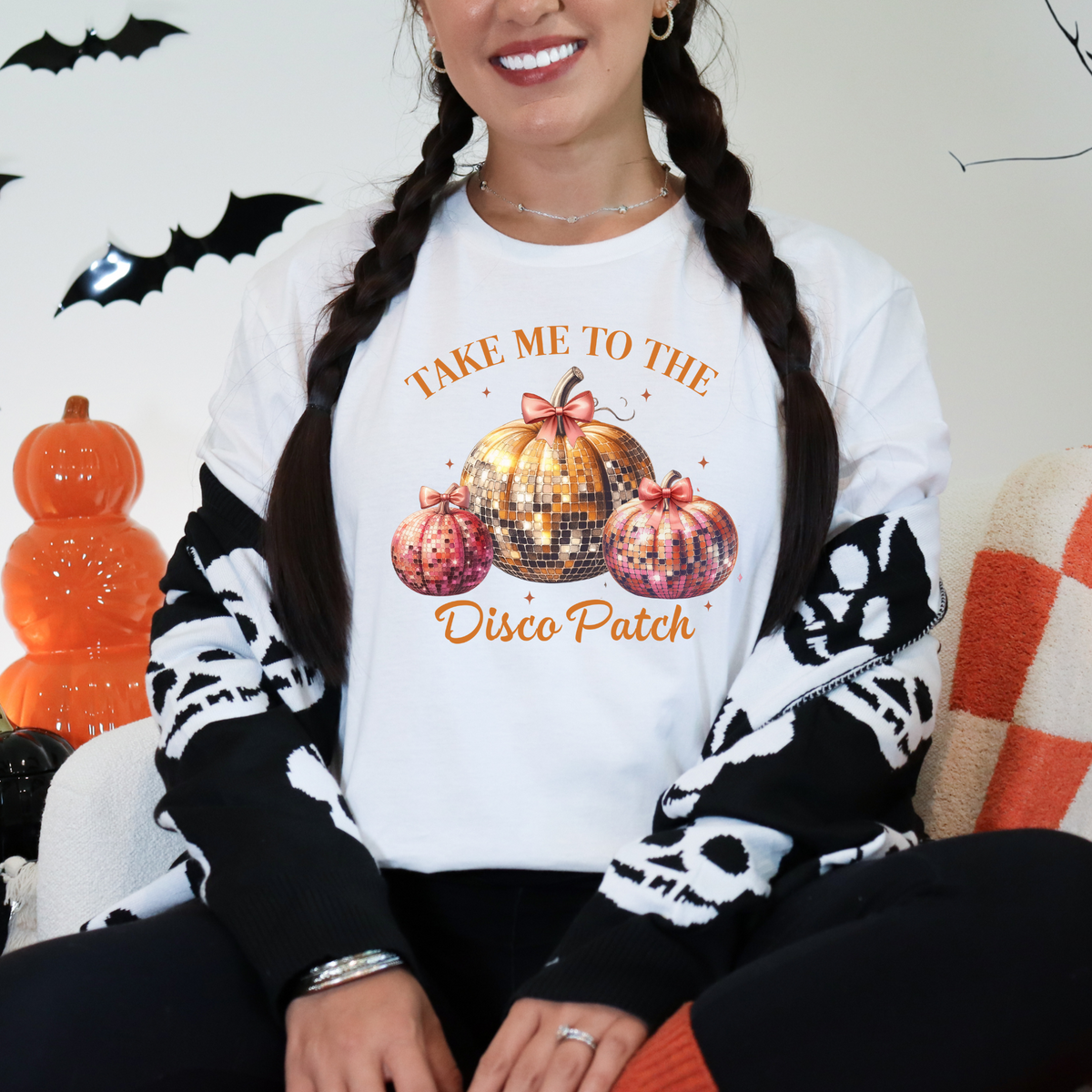 Disco Patch Graphic Tee