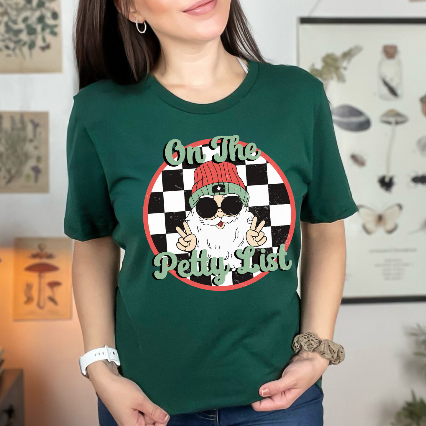 Santa's Petty List Graphic Tee