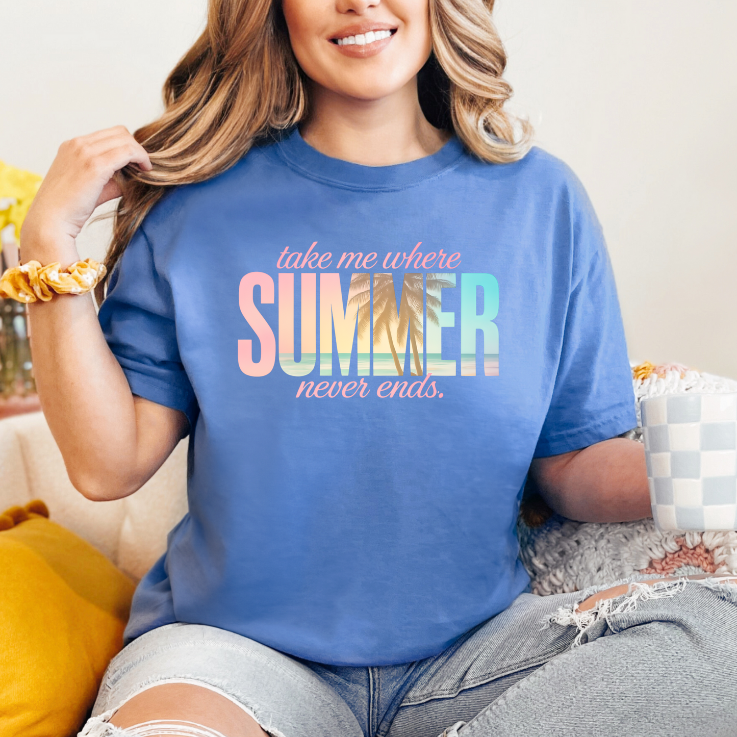 Summer Never Ends Graphic Tee
