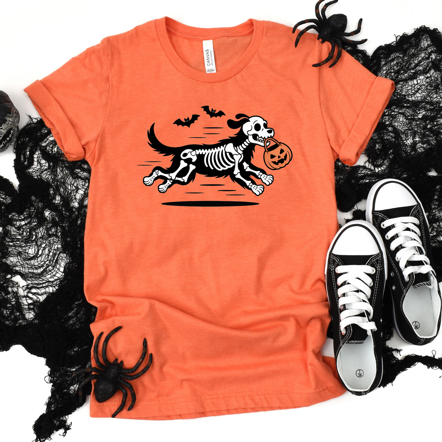 Skeleton Dog Graphic Tee