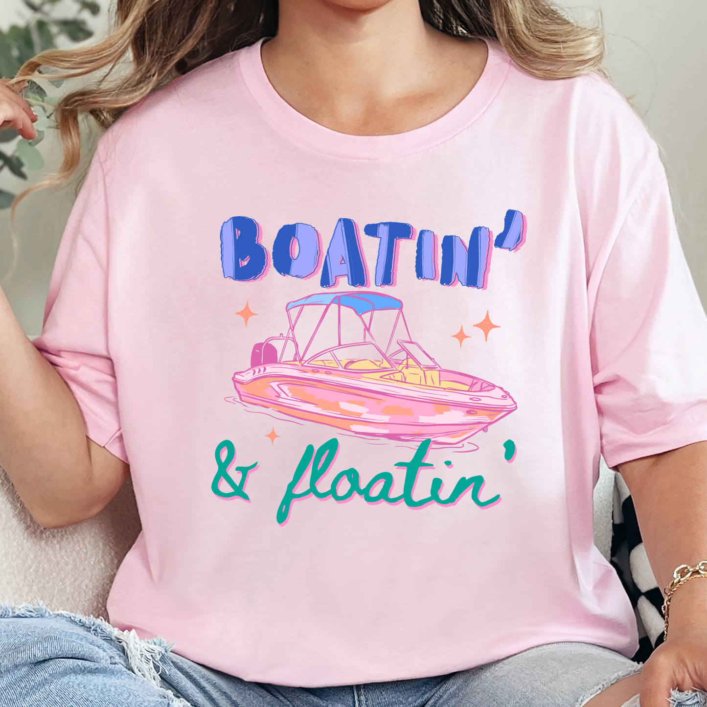 Boatin & Floatin Graphic Tee