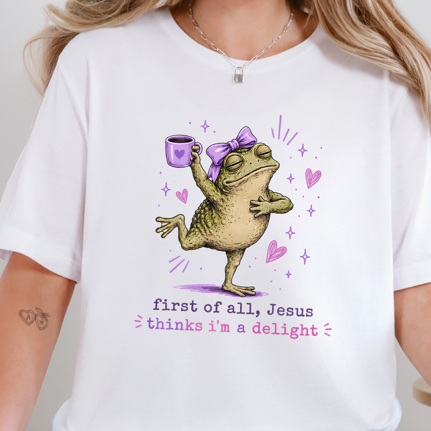 Jesus Thinks I'm a Delight Graphic Tee