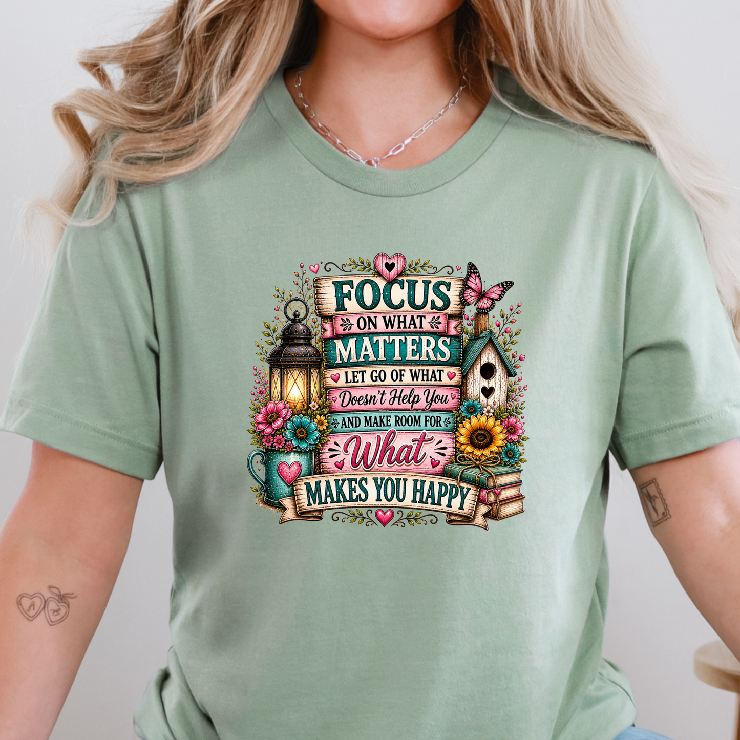 Floral Inspiration Graphic Tee