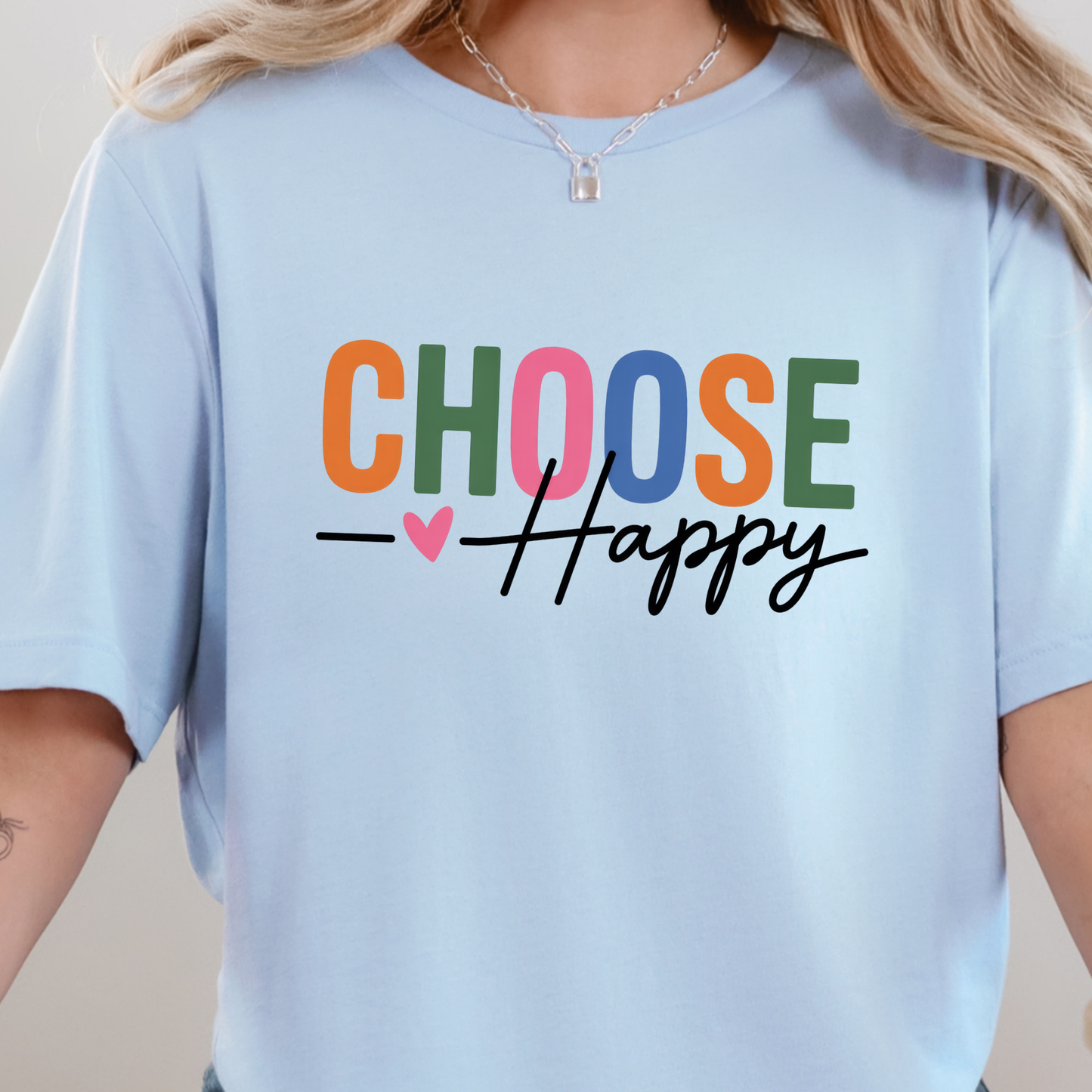 Choose Happy Graphic Tee