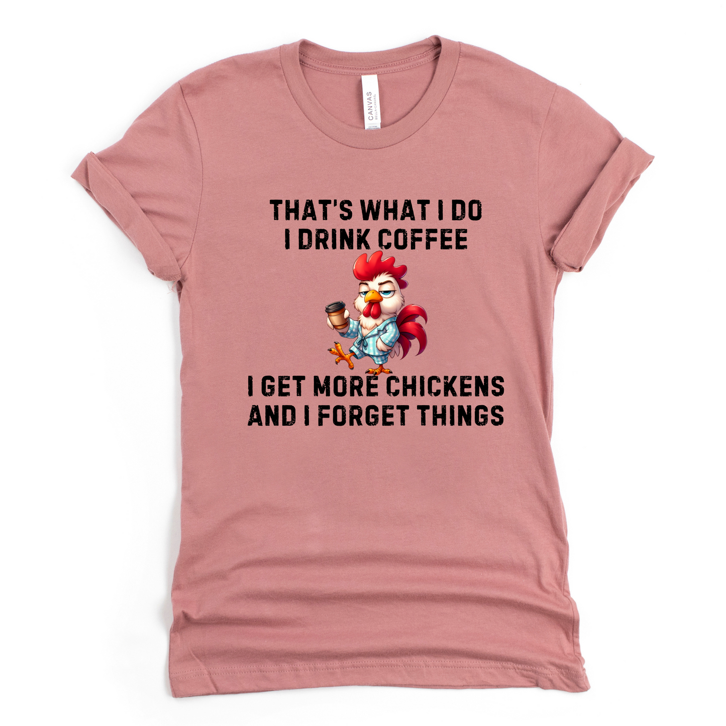 Coffee & Chickens Graphic Tee