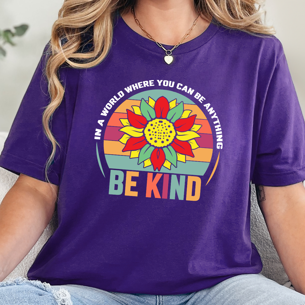 In A World Be Kind Graphic Tee
