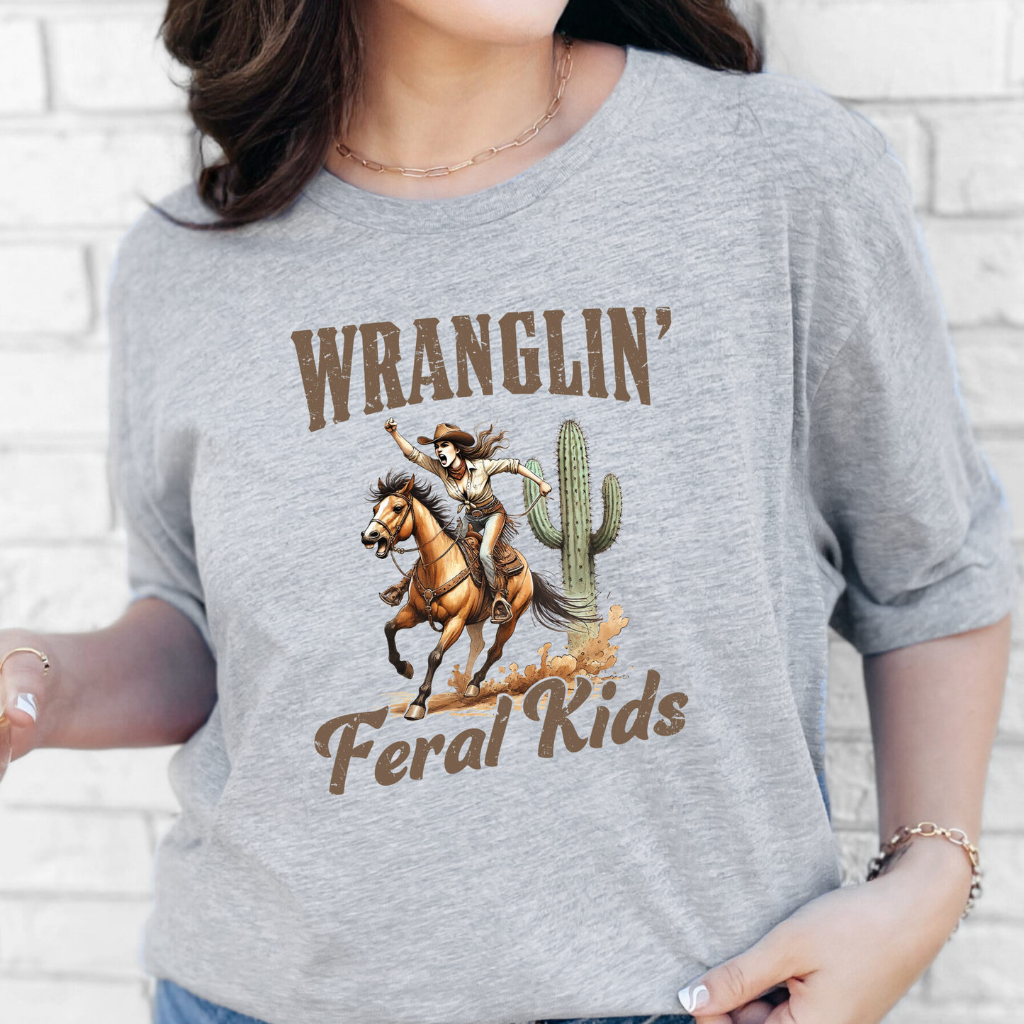 Wranglin Feral Kids Graphic Tee
