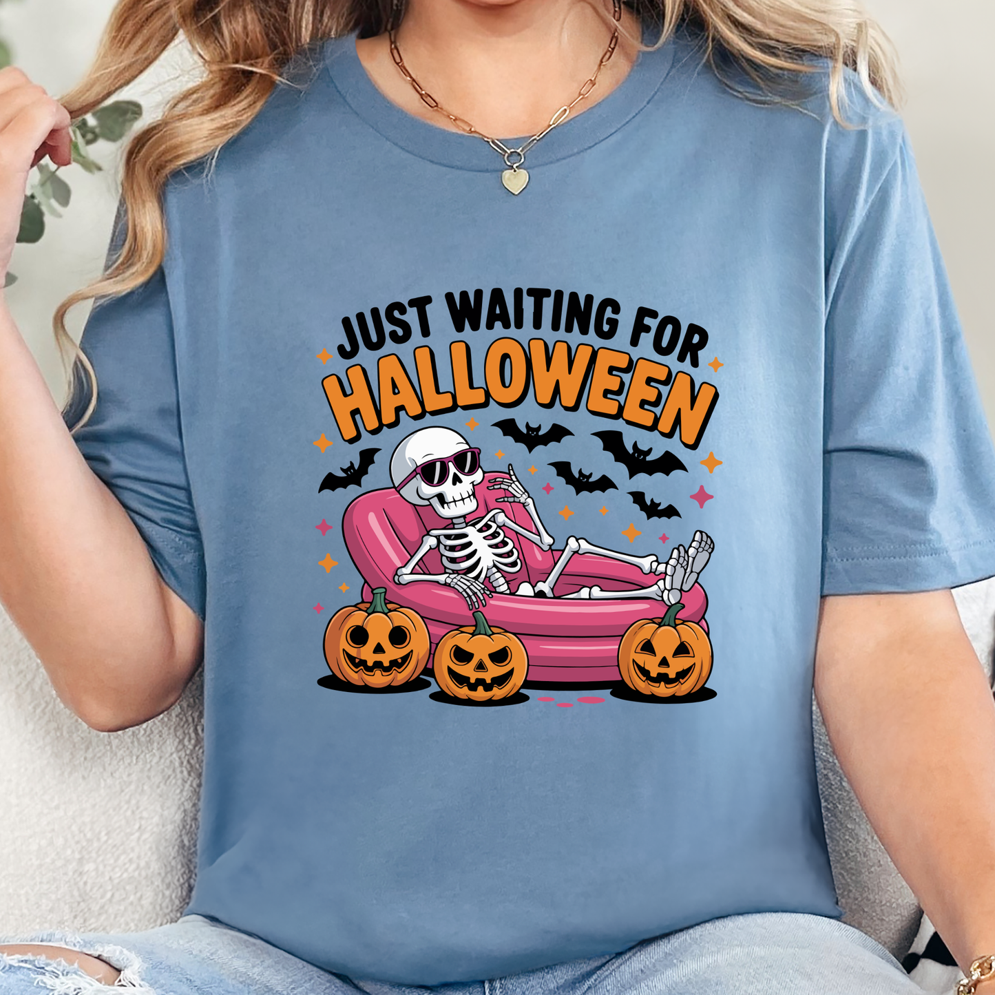 Waiting on Halloween Graphic Tee
