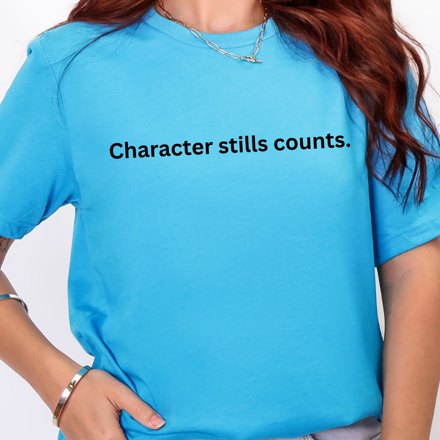 Character Still Counts Graphic Tee
