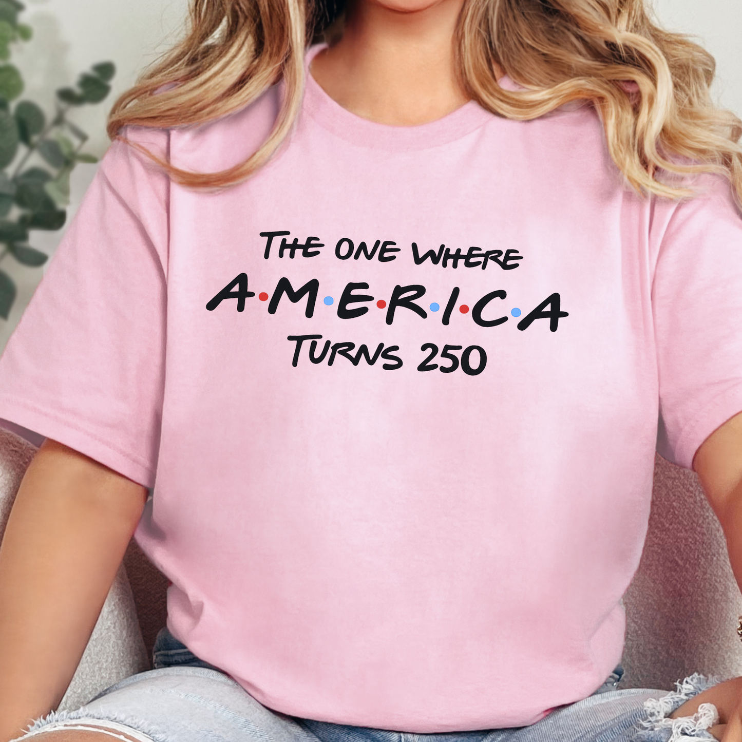 America 250 Friends Graphic Tee