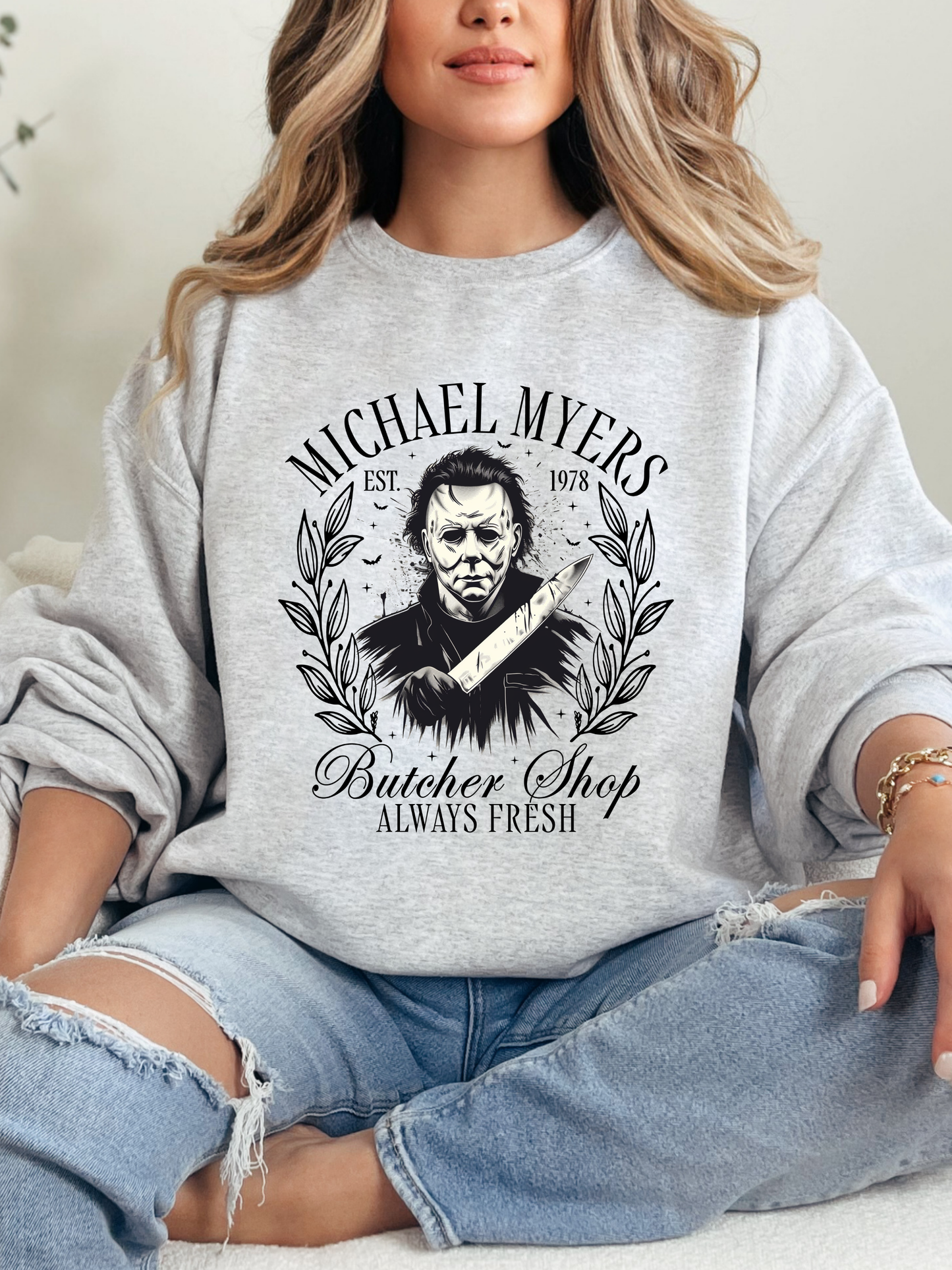 Michael Myers Butcher Shop Graphic