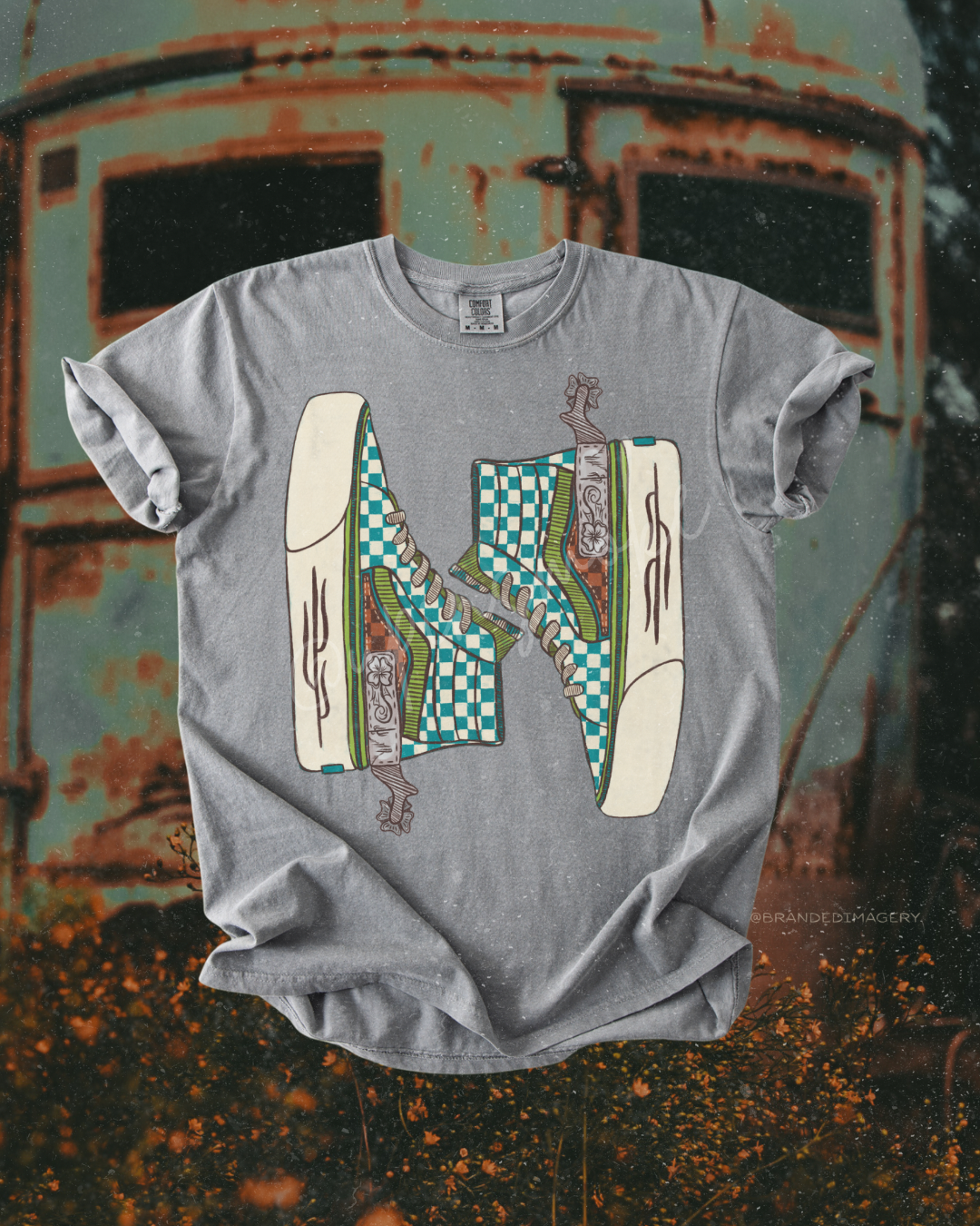 Checkered Out 2.0 tee