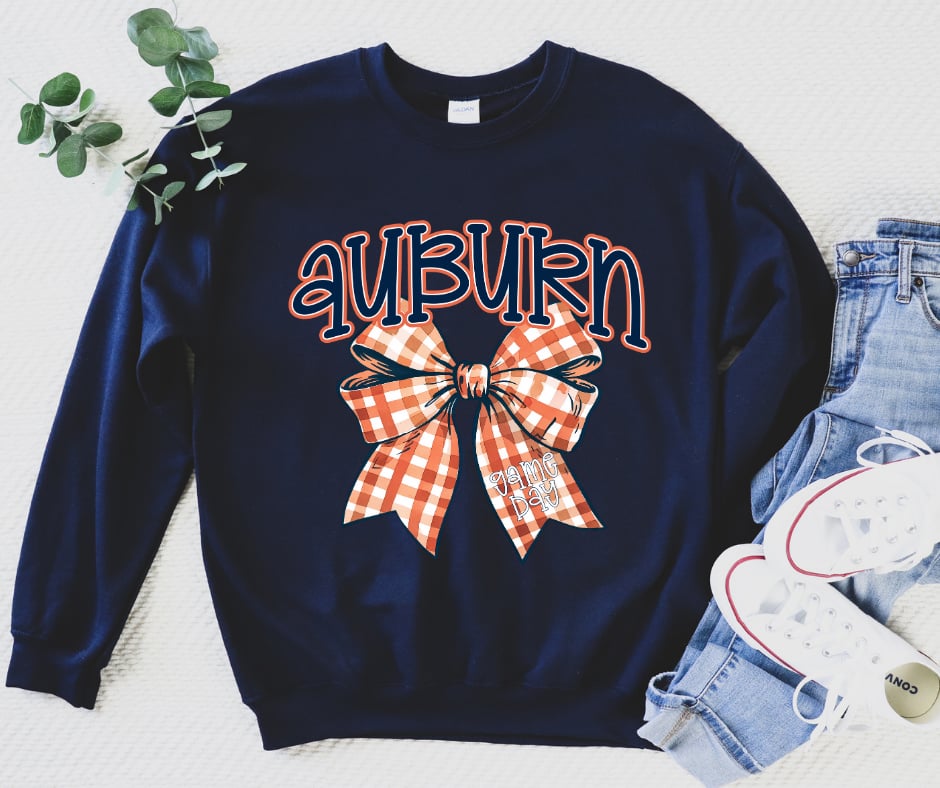 Auburn Game Day Bow
