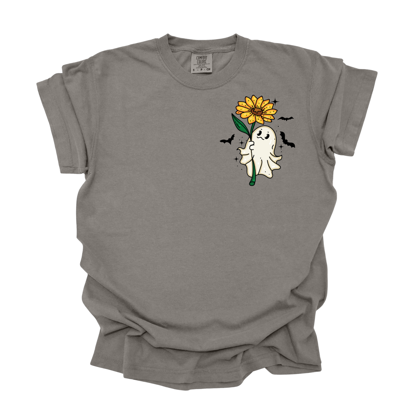 Flower Ghost Graphic Tee