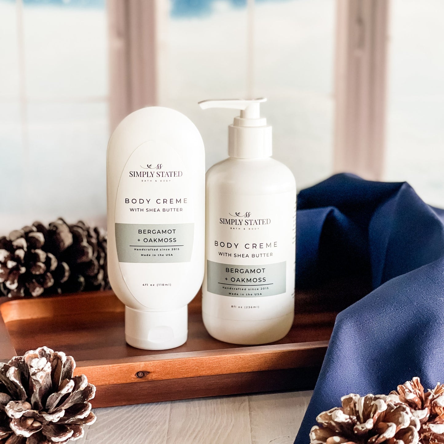 Bergamot + Oakmoss Men’s Body Creme