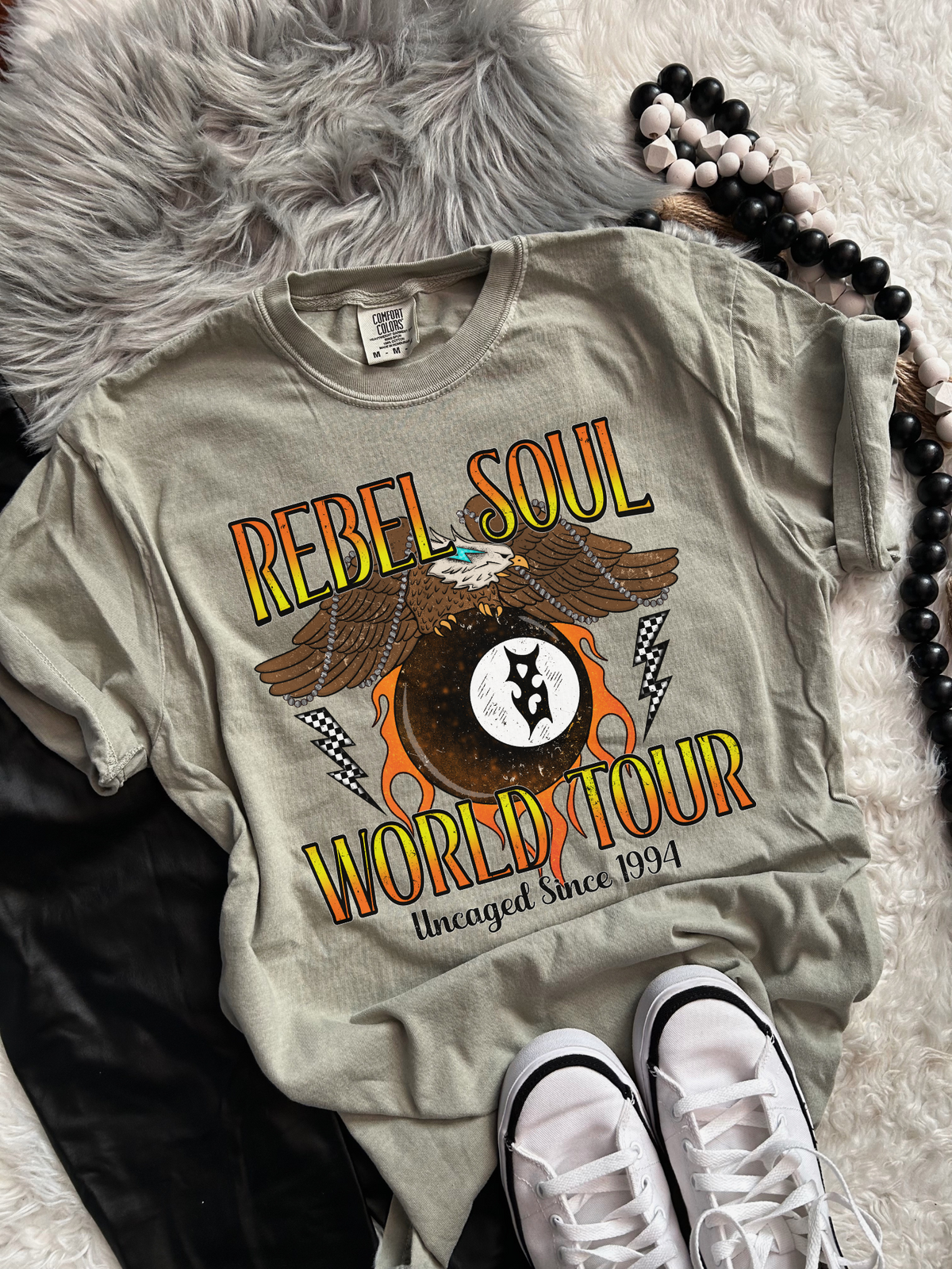 Rebel Soul World Tour tee