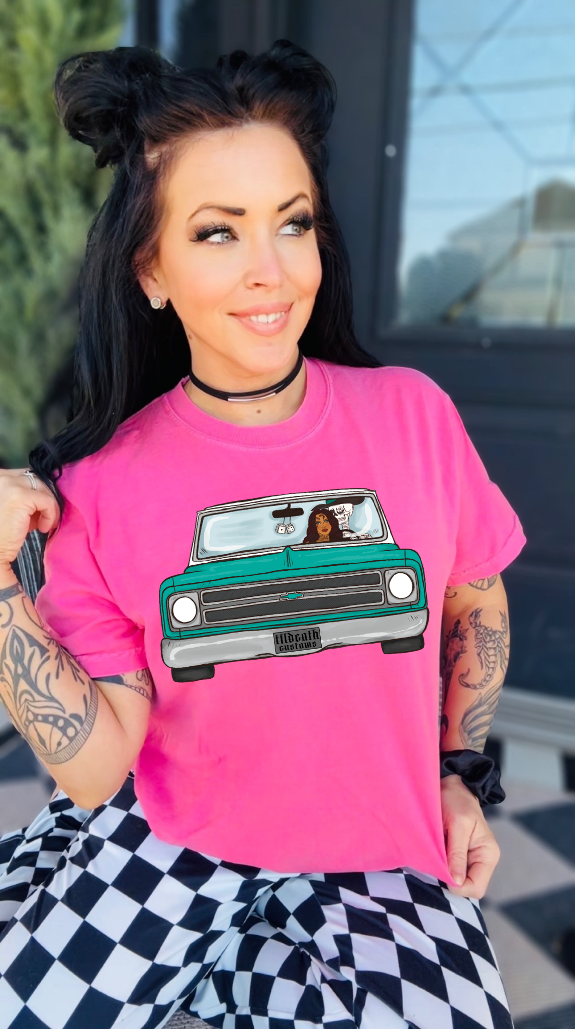 Til death customs tee