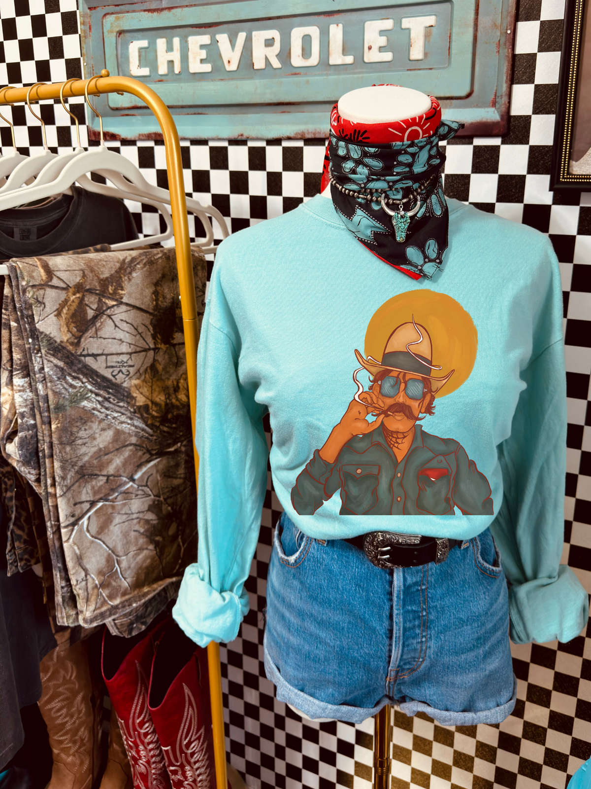 Should've come with a warning label long sleeve tee