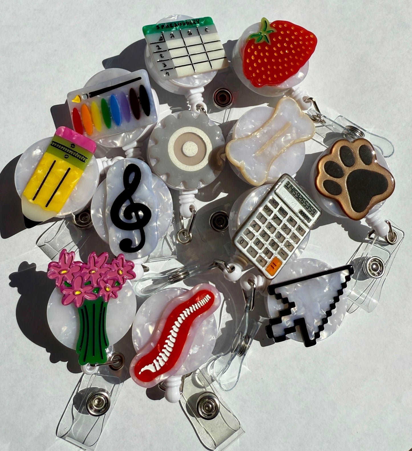 Treble Clef Badge Reel