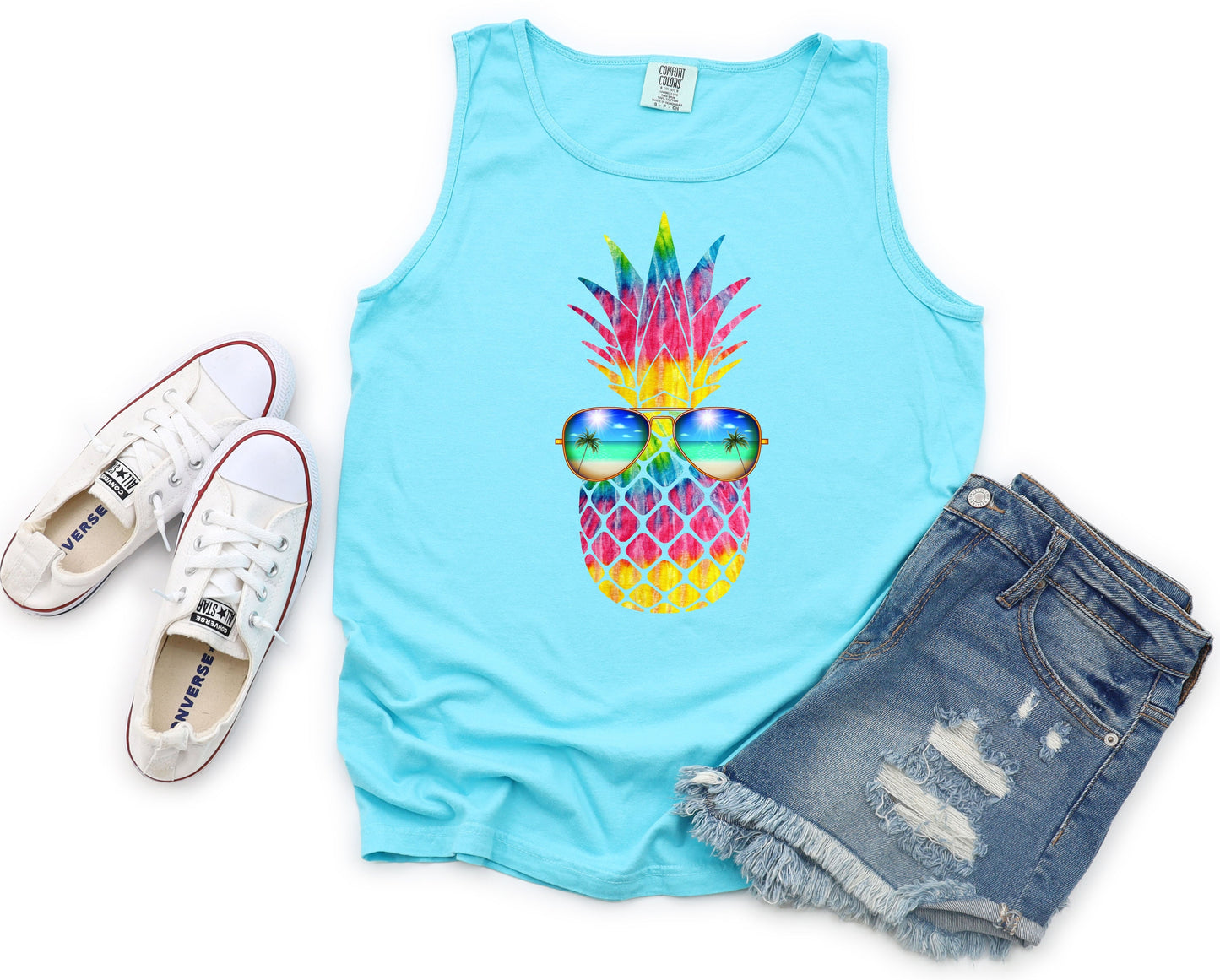 Beach Pineapple Graphic Tee