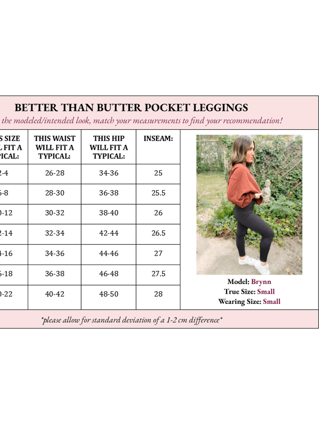 Billie Better Than Butter Pocket Leggings - Girl Code Couture