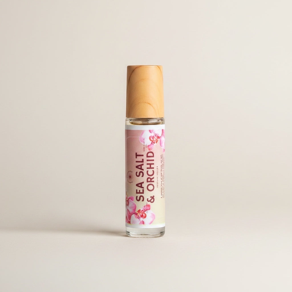 Sea Salt & Orchid Roll-On Perfume Oil - Limited Edition