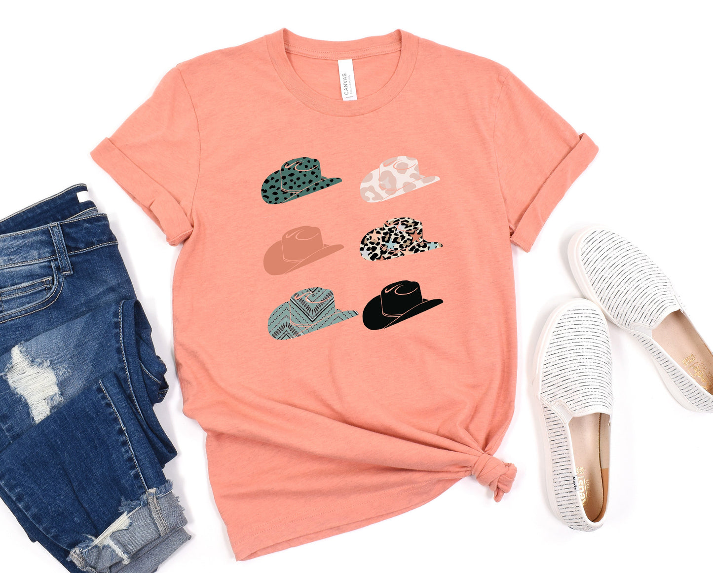 Cowgirl Hats Graphic Tee