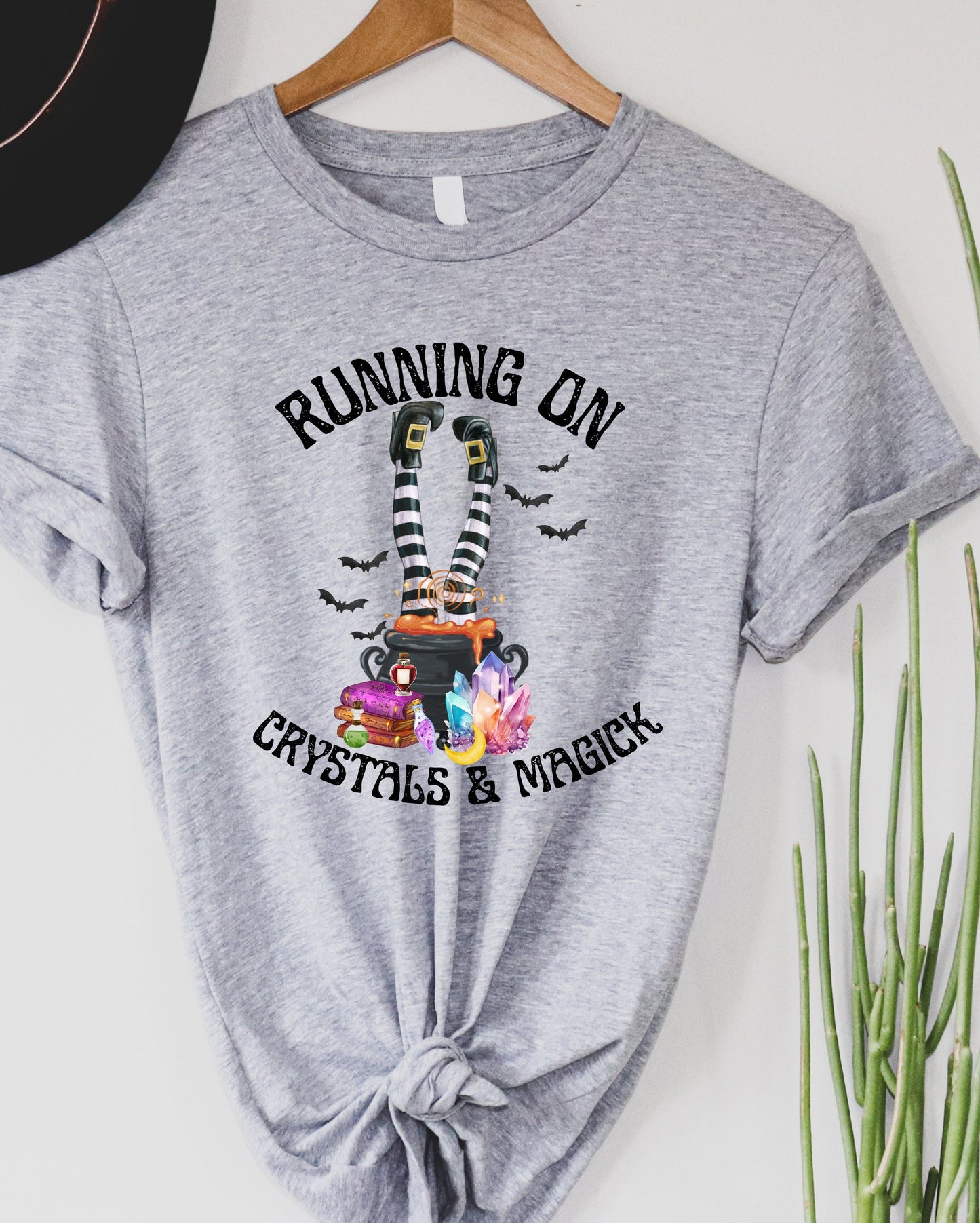 Crystals and Magick Graphic Tee