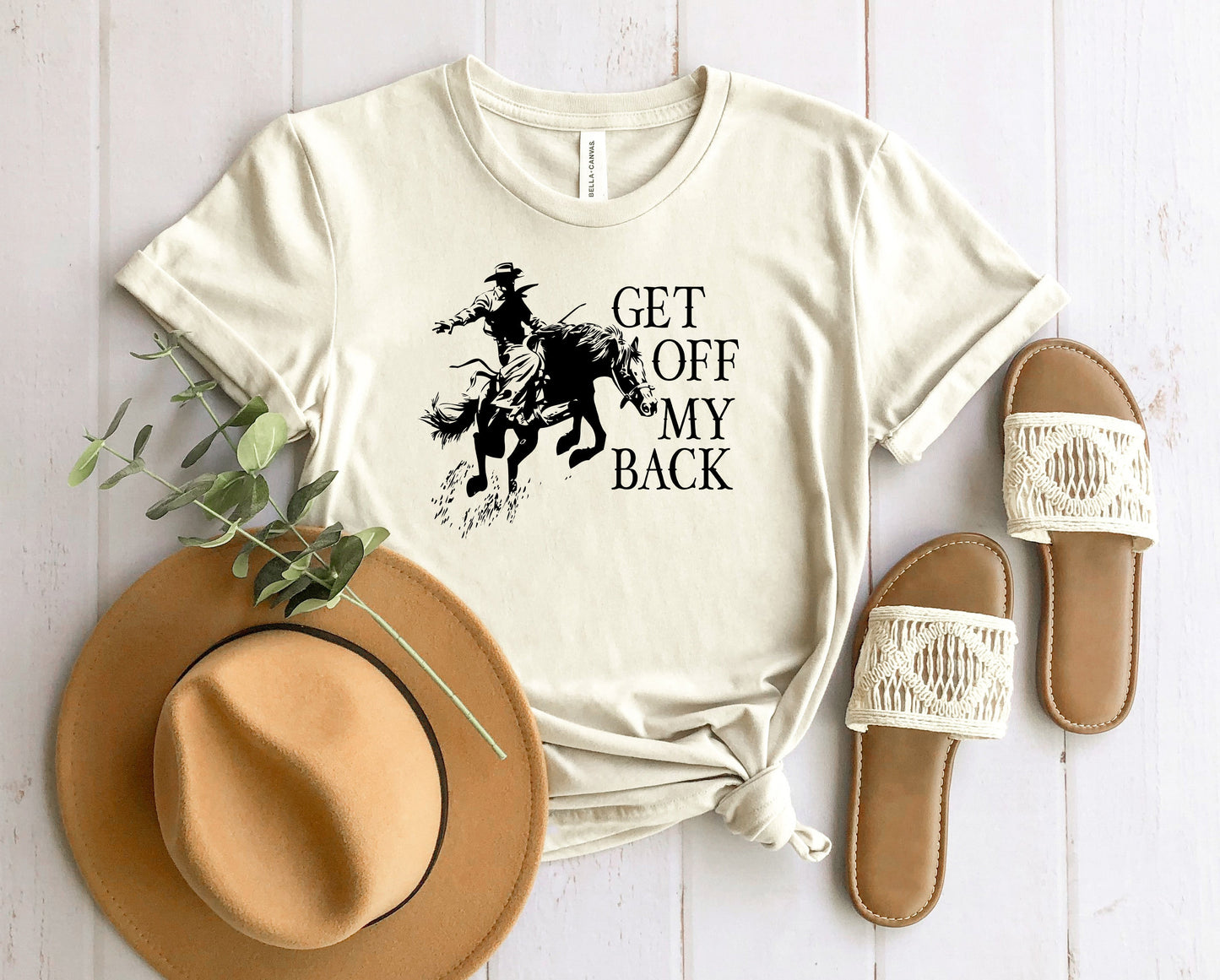 Get Off My Back Graphic Tee