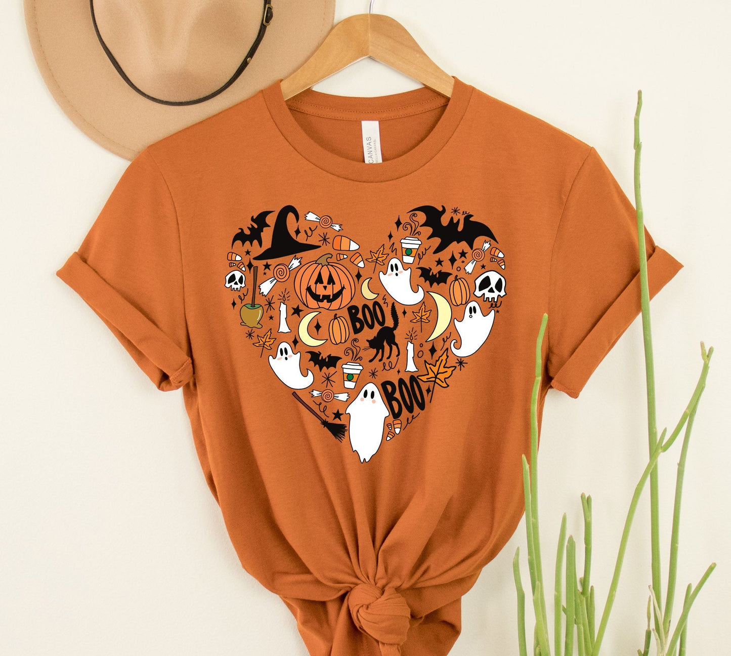 Halloween Heart Graphic Tee
