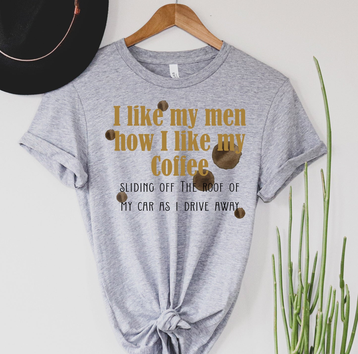 I like men like coffee Graphic Tee