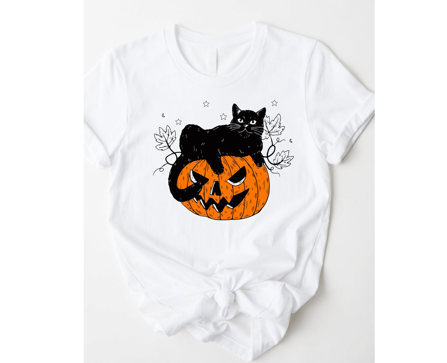 Pumpkin Cat Graphic Tee
