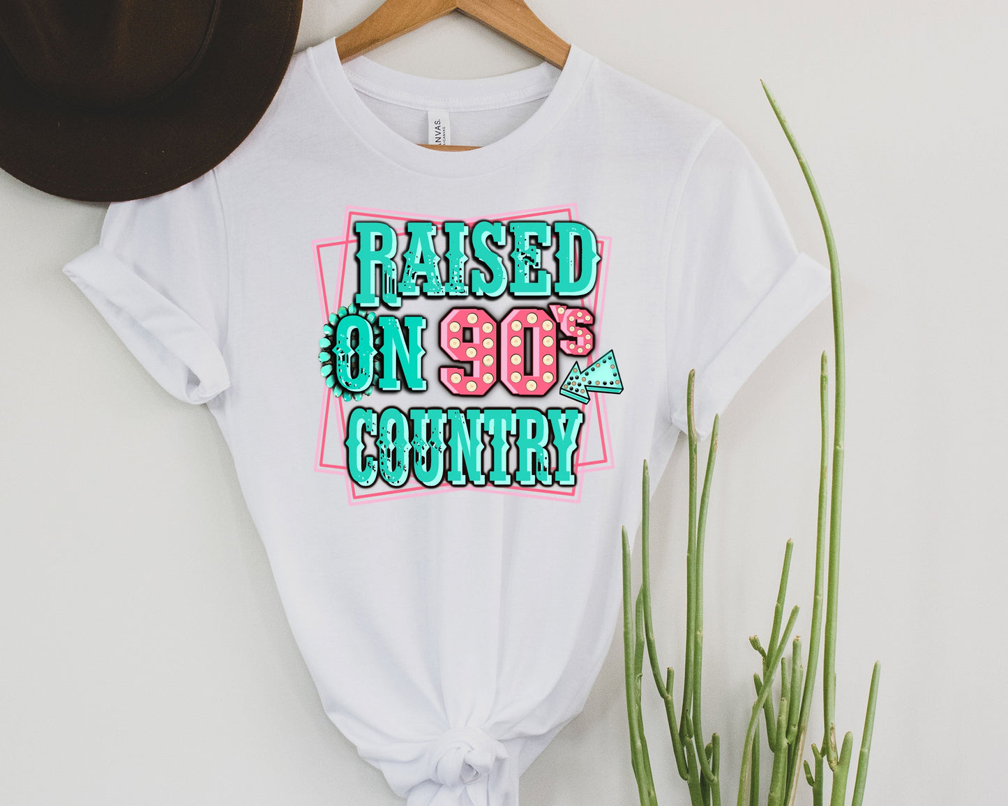 Raised on 90s country Graphic Tee