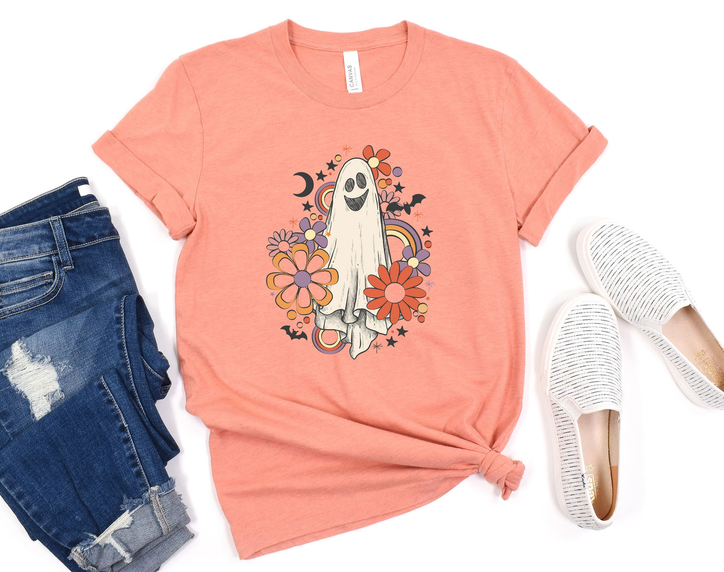 Retro Ghost Graphic Tee
