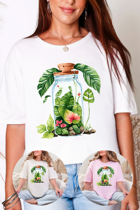 Botanical Jar Graphic Tee