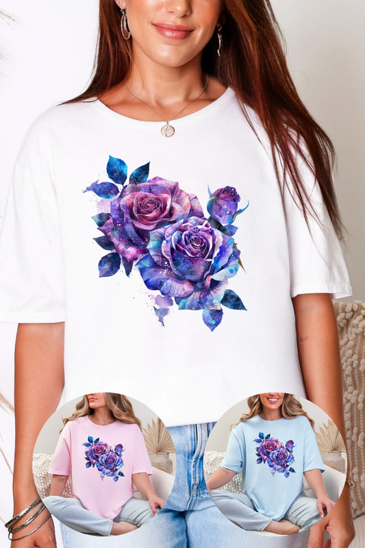 Dreamy Roses Graphic Tee