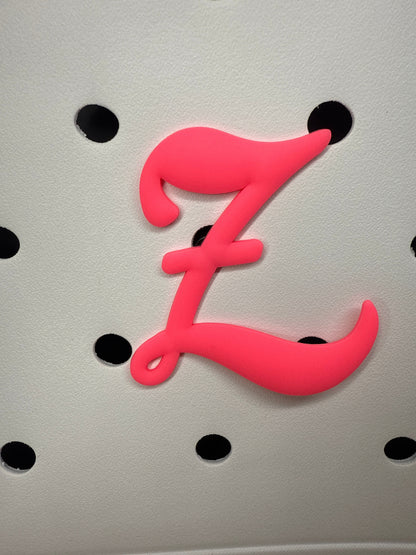 RDBOGGLETS Pink-  Decorative Alphabet Lettering Accessories Compatible with Bogg Bags