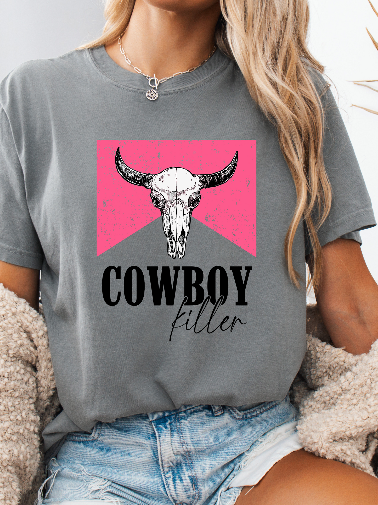PINK Cowboy Kills Graphic