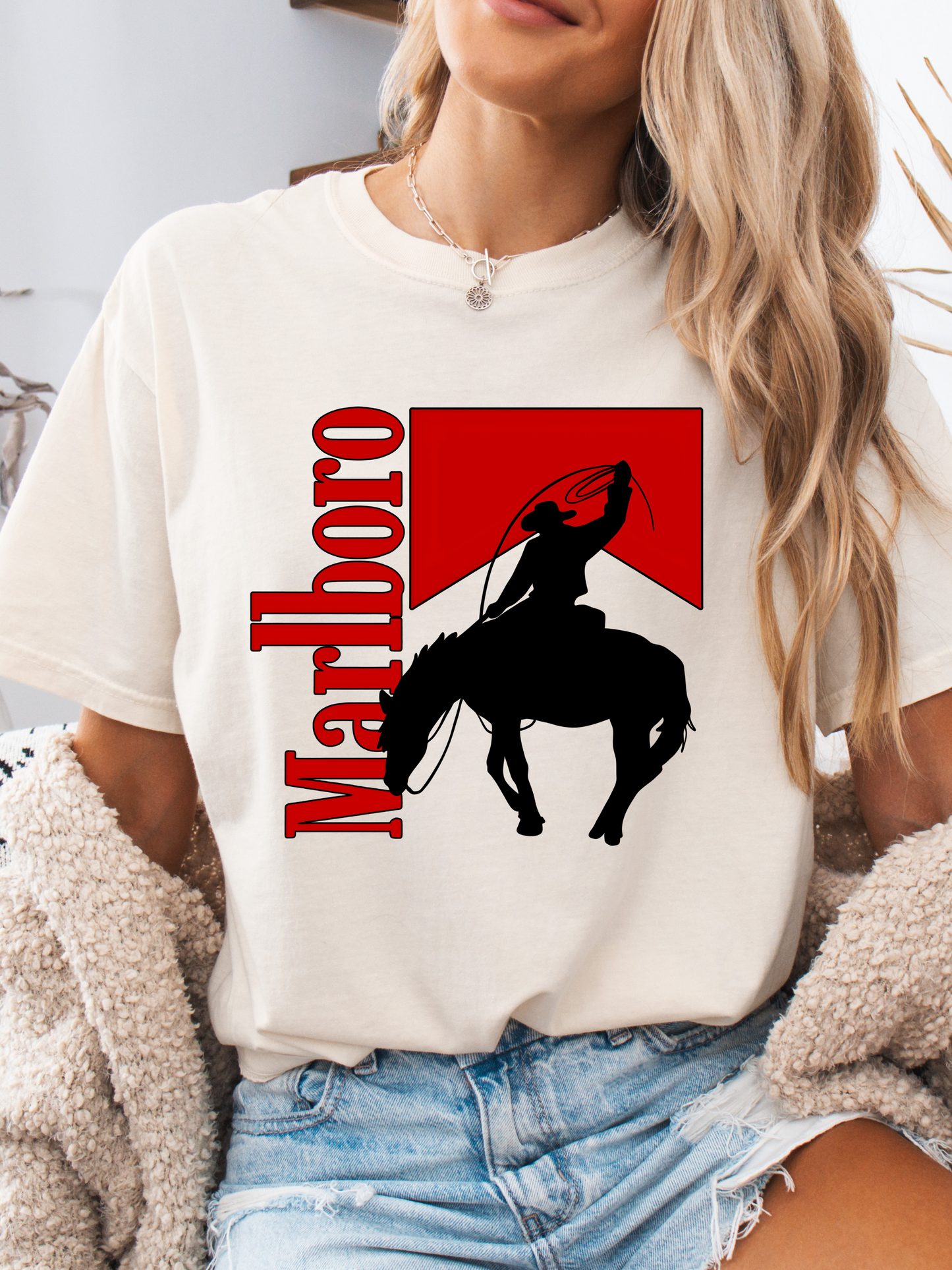 Marlboro Cowboy Graphic Tee