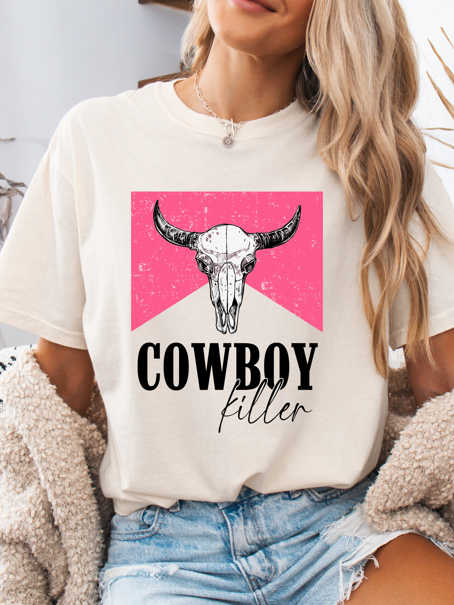 PINK Cowboy Kills Graphic