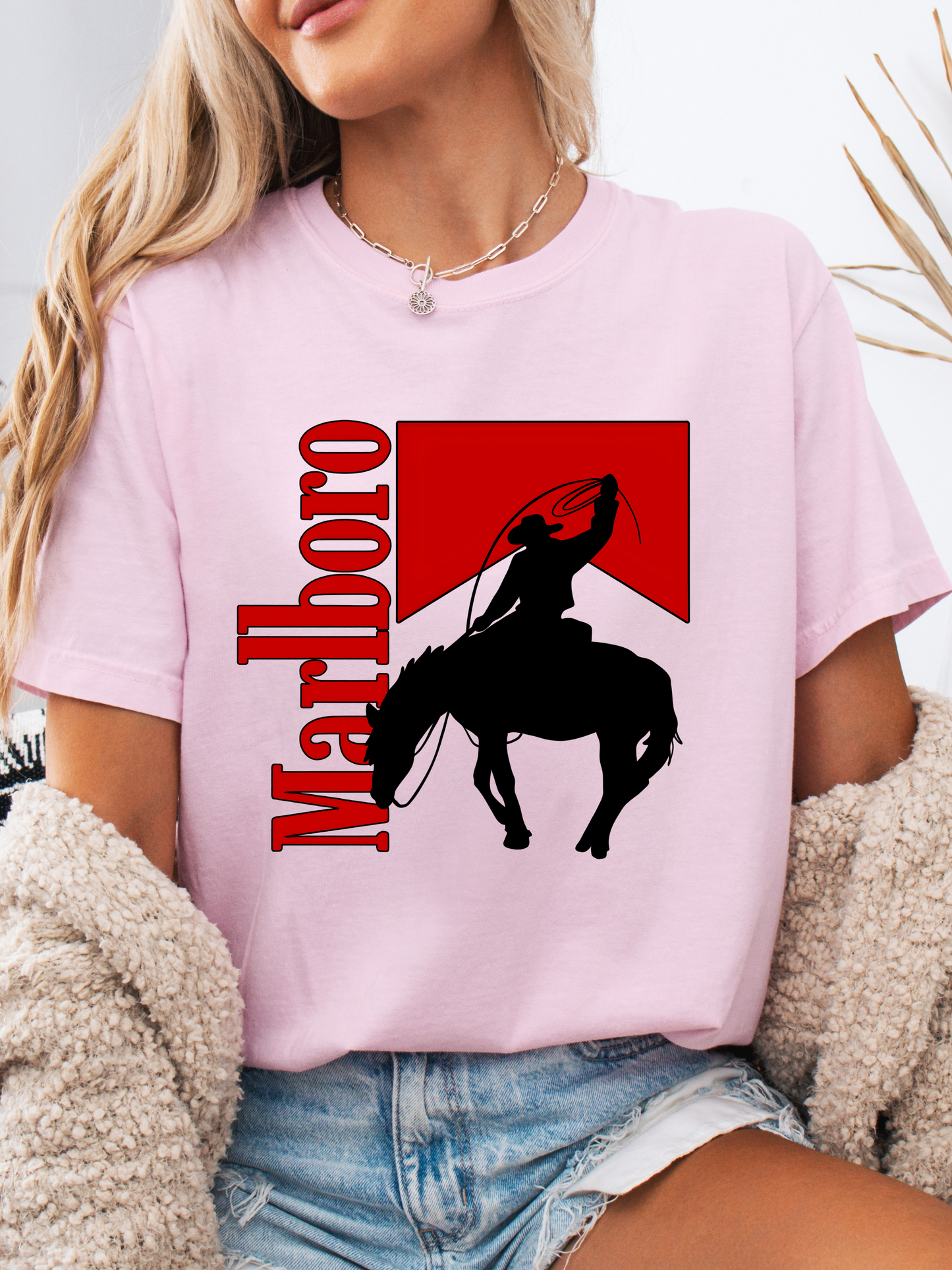 Marlboro Cowboy Graphic Tee