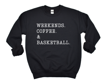 Coffee & Basketball Graphic Tee