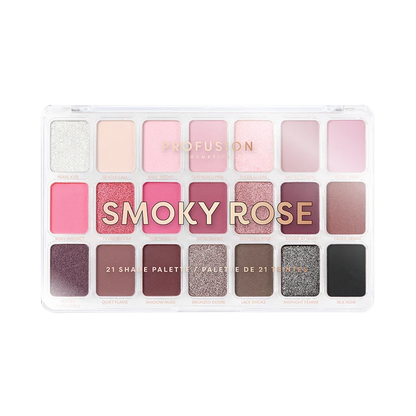 Artistry 21 Shade Palette - Smoky Rose
