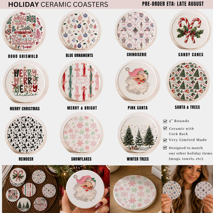 Christmas Coasters PRE-ORDER