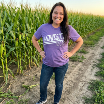 Minnesota Varsity Stripe Adult Graphic Tee